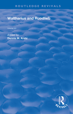 Cover of Waltharius and Ruodlieb