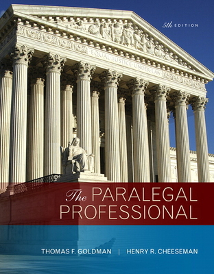 Cover of The Paralegal Professional