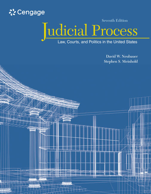 Cover of Judicial Process: Law, Courts, and Politics in the United States