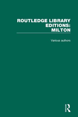 Cover of Routledge Library Editions: Milton