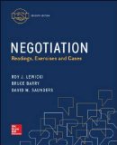 Cover of Negotiation: Readings, Exercises and Cases (Revised)