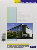 Cover of Introductory Mathematical Analysis for Business, Economics, and the Life and Social Sciences, Books a la Carte Edition with Mylab Math