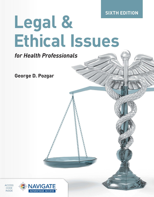 Cover of Legal and Ethical Issues for Health Professionals