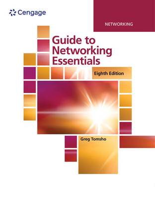 Cover of Mindtap for Tomsho's Guide to Networking Essentials, 1 Term Printed Access Card
