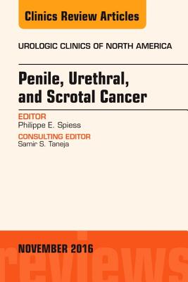 Cover of Penile, Urethral, and Scrotal Cancer, an Issue of Urologic Clinics of North America: Volume 43-4