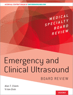 Cover of Emergency and Clinical Ultrasound Board Review