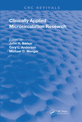 Cover of Clinically Applied Microcirculation Research