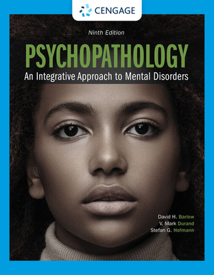 Cover of Psychopathology: An Integrative Approach to Mental Disorders