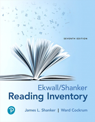 Cover of Ekwall/Shanker Reading Inventory