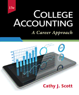 Cover of College Accounting: A Career Approach (Book Only): A Career Approach