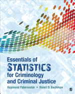 Cover of Essentials of Statistics for Criminology and Criminal Justice