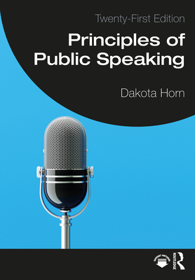 Cover of Principles of Public Speaking