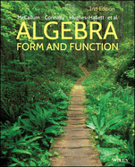 Cover of Algebra: Form and Function (Revised)