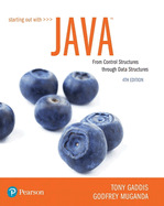 Cover of Starting Out with Java: From Control Structures Through Data Structures