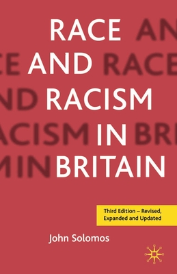 Cover of Race and Racism in Britain, Third Edition