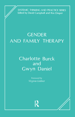 Cover of Gender and Family Therapy