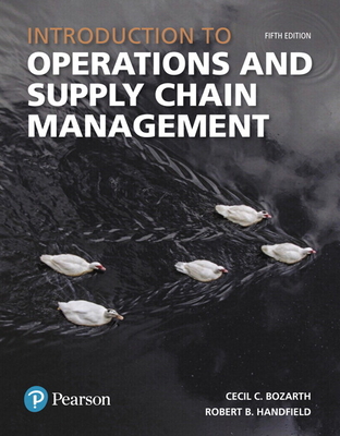 Cover of Introduction to Operations and Supply Chain Management