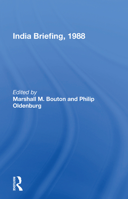 Cover of India Briefing, 1988