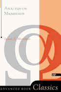 Cover of Analysis on Manifolds