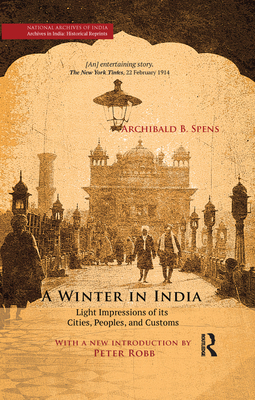 Cover of A Winter in India: Light Impressions of Its Cities, Peoples and Customs