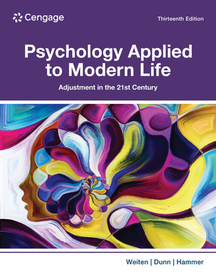 Cover of Psychology Applied to Modern Life: Adjustment in the 21st Century
