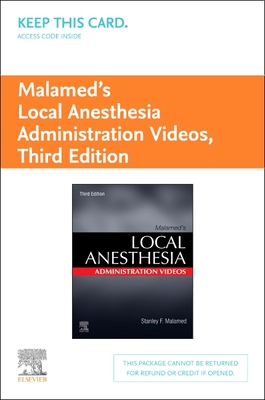 Cover of Malamed's Local Anesthesia Administration Videos - Access Code: Malamed's Local Anesthesia Administration Videos - Access Code