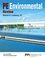 Cover of Ppi Pe Environmental Review - A Complete Review Guide for the Pe Environmental Exam