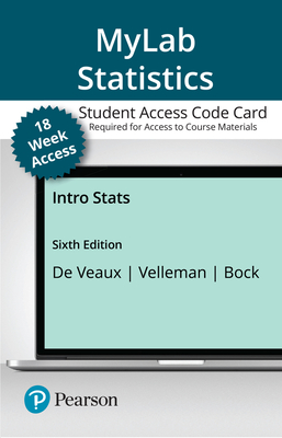 Cover of Mylab Statistics with Pearson Etext for Intro STATS -- 18 Week Access Card