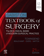 Cover of Sabiston Textbook of Surgery: The Biological Basis of Modern Surgical Practice