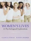 Cover of Women's Lives: A Psychological Exploration, Instructor's Review Copy
