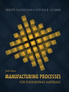 Cover of Manufacturing Processes for Engineering Materials