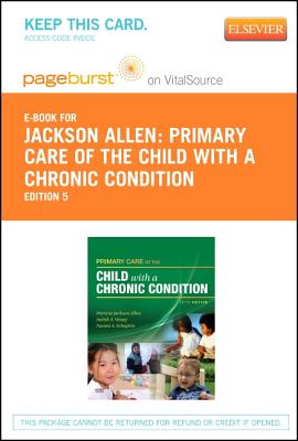 Cover of Primary Care of the Child with a Chronic Condition - Elsevier eBook on Vitalsource (Retail Access Card)