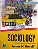 Cover of Sociology: A Down-To-Earth Approach