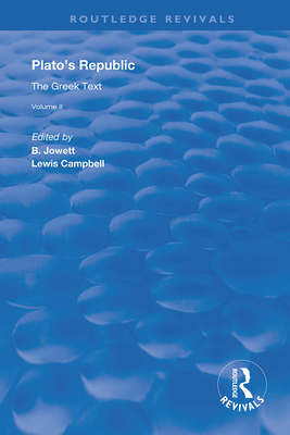 Cover of Plato's Republic (Vol 2): The Greek Text
