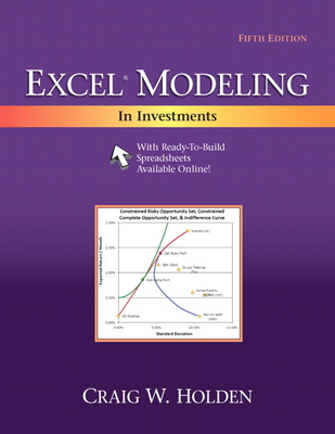 Cover of Excel Modeling in Investments (Revised)