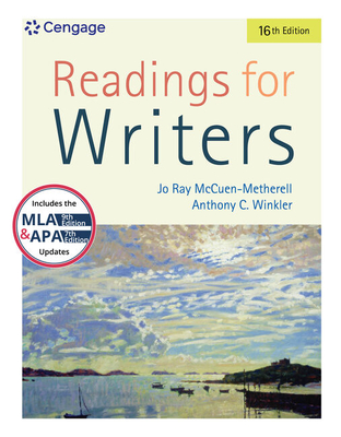 Cover of Bundle: Readings for Writers, Loose-Leaf Version, 16th + Mindtap, 1 Term Printed Access Card