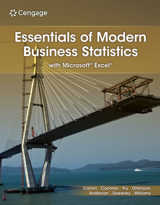 Cover of Essentials of Modern Business Statistics with Microsoft Excel