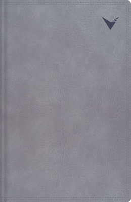 Cover of Nbla, Biblia de Estudio, Interior a DOS Colores, Leathersoft, Gris, Con �ndice, Comfort Print