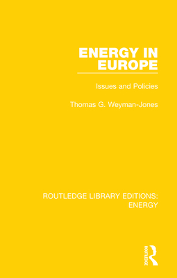 Cover of Energy in Europe: Issues and Policies