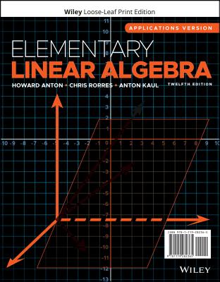 Cover of Elementary Linear Algebra