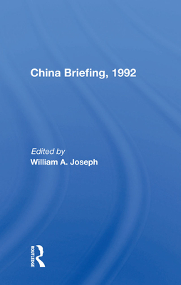 Cover of China Briefing, 1992