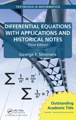Cover of Differential Equations with Applications and Historical Notes