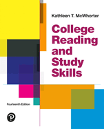 Cover of College Reading and Study Skills
