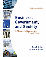 Cover of Business, Government, and Society: A Managerial Perspective, Text and Cases