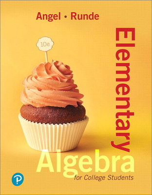 Cover of Elementary Algebra for College Students