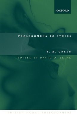 Cover of Prolegomena to Ethics