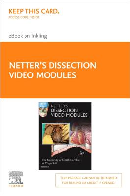 Cover of Netter's Dissection Video Modules (Retail Access Card): Dissector Companion to Atlas of Human Anatomy