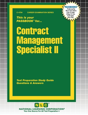 Cover of Contract Management Specialist II
