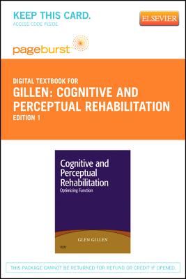 Cover of Cognitive and Perceptual Rehabilitation - Elsevier eBook on Vitalsource (Retail Access Card): Optimizing Function