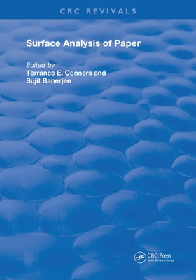 Cover of Surface Analysis of Paper